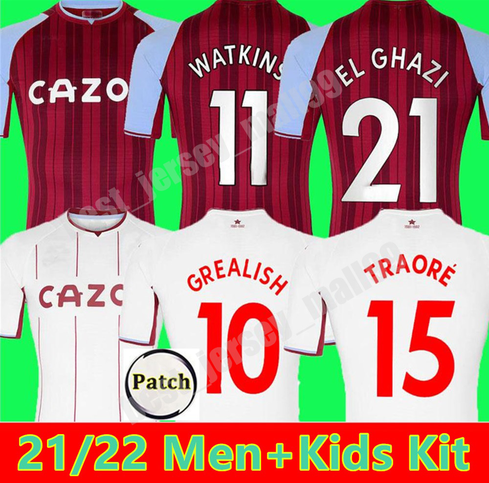 21 22 Aston Soccer Jerseys villa GREALISH BUENDÍA TRAORE BARKLEY 2021 2022 WATKINS WESLEY EL GHAZI M.TREZEGUET McGINN Football Shirt Men and kids kits, Home+league patch men
21 22 Aston Soccer Jerseys villa GREALISH BUENDÍA TRAORE BARKLEY 2021 2022 WATKINS WESLEY EL GHAZI M.TREZEGUET McGINN Football Shirt Men and kids kits, Home+league patch men