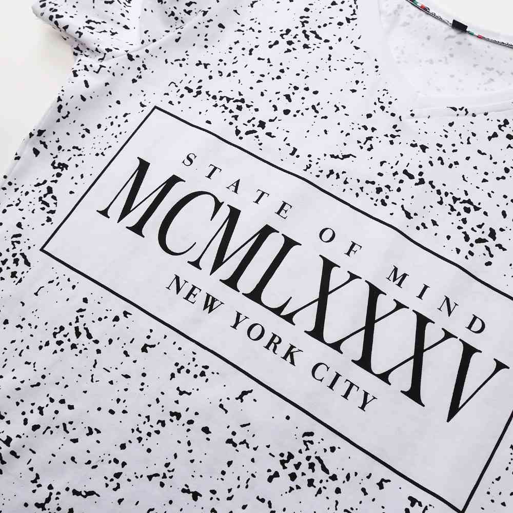 Arrival Men T-shirt Men's Short Sleeve Tee Full Polka Dot Printing V-neck T Shirt Cotton Flexible Tops Plus Size Tshirt Male 210518