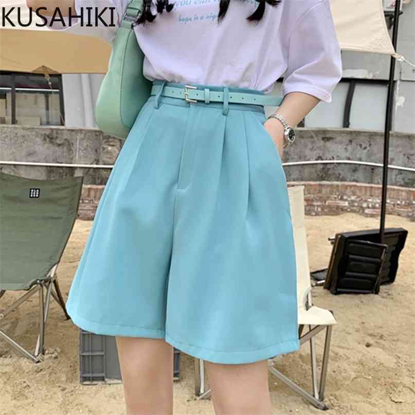 Causal Women Half Pants Korean High Waist Elegant Bottoms Summer Solid Wide Leg Knee-length Capris 6J370 210603, Black
Causal Women Half Pants Korean High Waist Elegant Bottoms Summer Solid Wide Leg Knee-length Capris 6J370 210603, Black