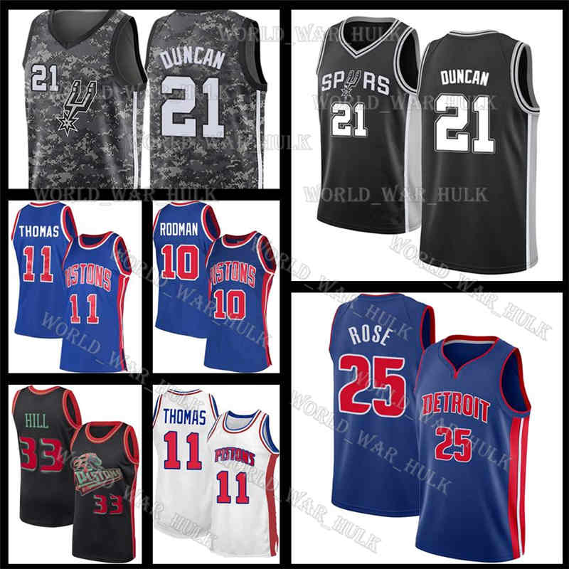 San Tim 21 Duncan Antonio Detroit Spurs Pistons Grant 33 Hill DeMar 10 DeRozan 11 Dennis Isiah Thomas Rodman Black Basketball Jerseys, Black;blue 
San Tim 21 Duncan Antonio Detroit Spurs Pistons Grant 33 Hill DeMar 10 DeRozan 11 Dennis Isiah Thomas Rodman Black Basketball Jerseys, Black;blue