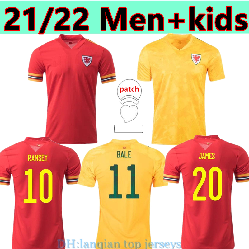 2021 2022 Wales Soccer Jersey BALE JAMES WILSON RAMSEY Football Shirt DAVIES MOORE ALLEN men+kids maillot de Camiseta futol Uniform, Black;yellow
2021 2022 Wales Soccer Jersey BALE JAMES WILSON RAMSEY Football Shirt DAVIES MOORE ALLEN men+kids maillot de Camiseta futol Uniform, Black;yellow