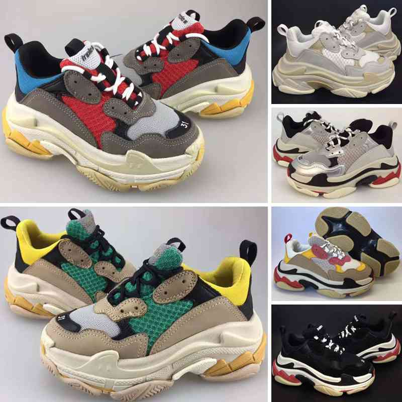 Kids Children Triple S Baby Sneaker Speed High Qaulitys Boy Girl Tess Gomma Maille Black Athletic Shoes Eur28-35, Color 1
Kids Children Triple S Baby Sneaker Speed High Qaulitys Boy Girl Tess Gomma Maille Black Athletic Shoes Eur28-35, Color 1