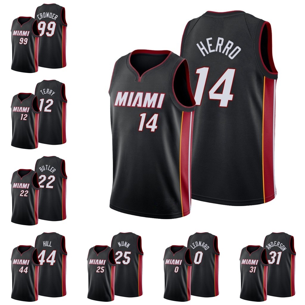 MiamiHeatMen Tyler Herro Jimmy Butler Kendrick Nunn Solomon Hill Andre Iguodala Emanuel Terry Meyers Leonard Jersey
MiamiHeatMen Tyler Herro Jimmy Butler Kendrick Nunn Solomon Hill Andre Iguodala Emanuel Terry Meyers Leonard Jersey