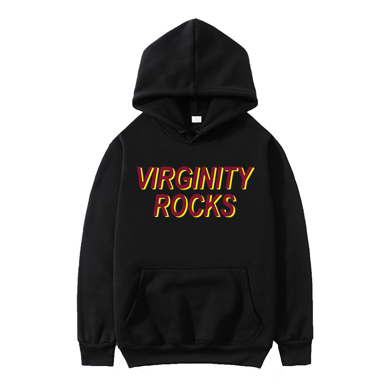 2020 harajuku virginity rocks Men's Hoodie Streetwear Men/women Autumn Casual Hoodies Sweatshirts Pullovers Tops sudadera Y0319