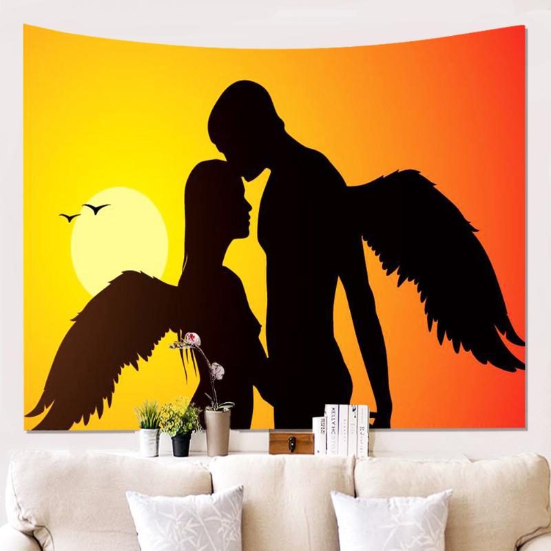 Tapestries Silhouette Household Tapestry Wall Decor Cloth Hanging Background Picture Room Hippie
Tapestries Silhouette Household Tapestry Wall Decor Cloth Hanging Background Picture Room Hippie
