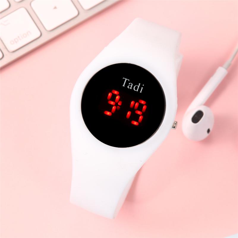 Wristwatches LED Electronic Watch Men Women Fashion Silicone Watc Unisex Casual Sport Running Watches Female Simple Clock TADI Brand, Red
Wristwatches LED Electronic Watch Men Women Fashion Silicone Watc Unisex Casual Sport Running Watches Female Simple Clock TADI Brand, Red