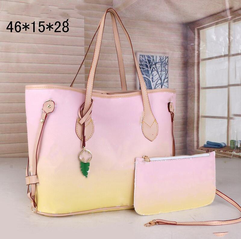 luxurys designers women bags 2pcs/set Bag Color gradient Handbags handbag shoulder classic graffiti design high quality large capacity designer, Brown
luxurys designers women bags 2pcs/set Bag Color gradient Handbags handbag shoulder classic graffiti design high quality large capacity designer, Brown