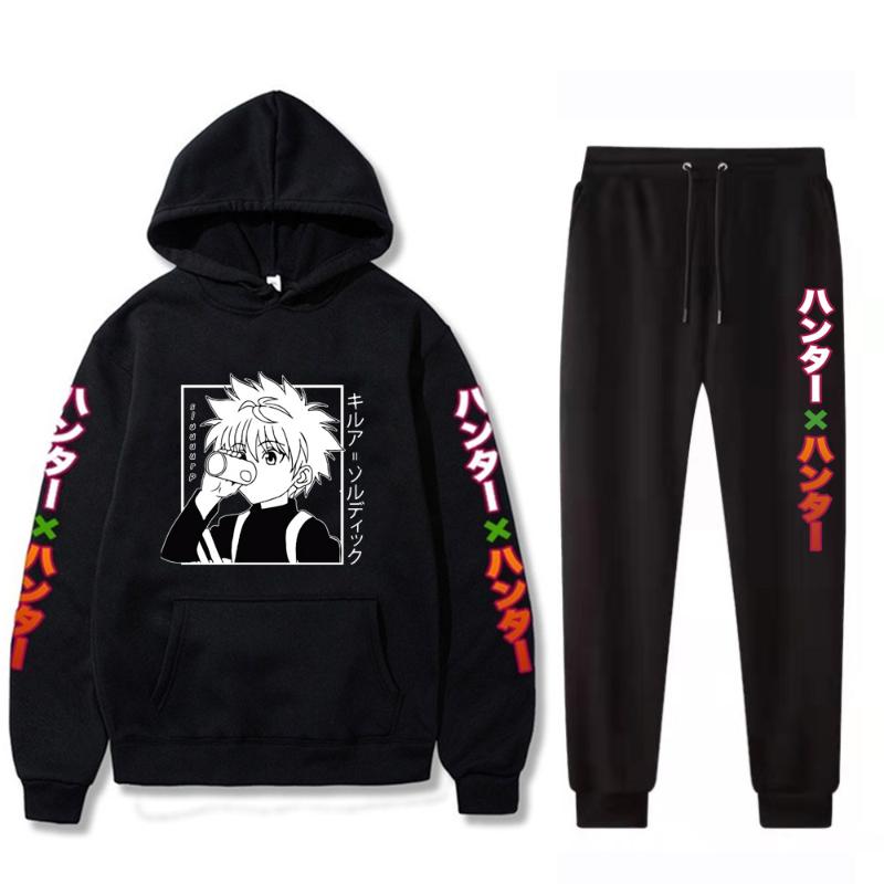 Men's Hoodies & Sweatshirts Anime X Pants Suit For Men Women Funny Killua Sweatshirt Unisex Autumn Winter Clothes, Black
Men's Hoodies & Sweatshirts Anime X Pants Suit For Men Women Funny Killua Sweatshirt Unisex Autumn Winter Clothes, Black