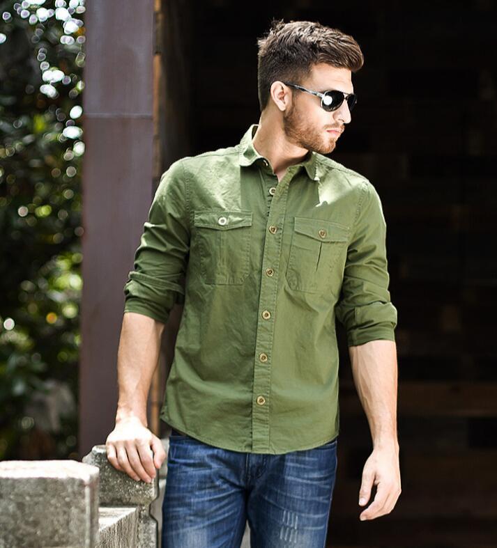 XS-4XL 2021 Men's Clothing Hair Stylist GD Fashion Street Ultra Cool Uniforms Casual Shirt Coat Plus Size Costumes Shirts