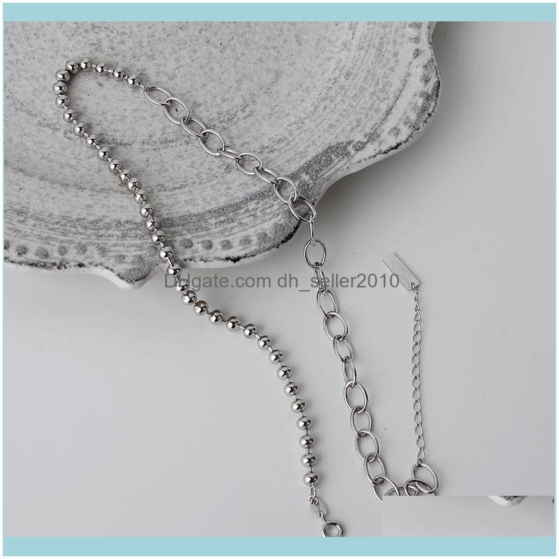 Necklaces & Pendants Jewelrykorean Style Simple Handmade 925 Sterling Sier Heavy Industry Short Necklace Womens White Gold Color Half Chain
Necklaces & Pendants Jewelrykorean Style Simple Handmade 925 Sterling Sier Heavy Industry Short Necklace Womens White Gold Color Half Chain