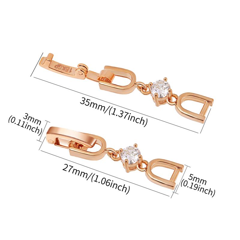 Link, Chain WEIMANJINGDIAN Brand White / Rose Gold Color Plated Extenders Extension Buckles For Bracelet Or Necklace