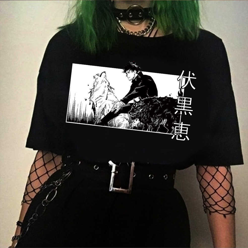 Jujutsu Kaisen Shirt Anime Men Oversized Streetwear Harajuku Tee Manga Tops Unisex X0621, Black
Jujutsu Kaisen Shirt Anime Men Oversized Streetwear Harajuku Tee Manga Tops Unisex X0621, Black