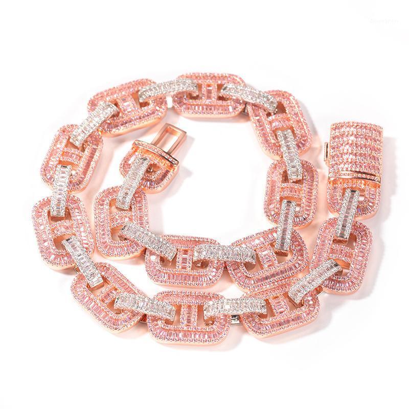 Chains Hip Hop Pink Cubic Zirconia Set Bling Iced Out Coffee Beans Pig Nose Chorkers Necklaces For Women Men Jewelry Drop
Chains Hip Hop Pink Cubic Zirconia Set Bling Iced Out Coffee Beans Pig Nose Chorkers Necklaces For Women Men Jewelry Drop
