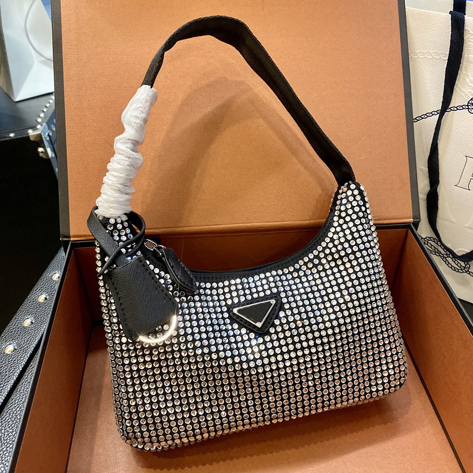 Luxury Designer Handbags Shiny Evening Bag Handbag Women Rhinestone Night Lady Party Shoulder Bag 22 cm With Box
Luxury Designer Handbags Shiny Evening Bag Handbag Women Rhinestone Night Lady Party Shoulder Bag 22 cm With Box