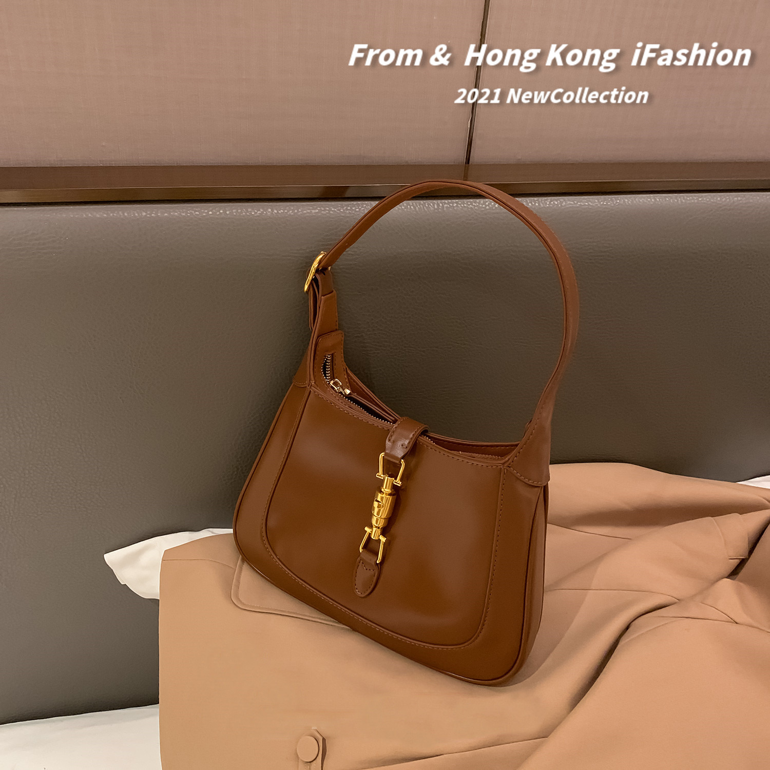 French Style High-Grade Fashion Handbag 2021 New Womens Bag All-Match Messenger Bag Fashion Solid Color Shoulder Underarm Bag
French Style High-Grade Fashion Handbag 2021 New Womens Bag All-Match Messenger Bag Fashion Solid Color Shoulder Underarm Bag