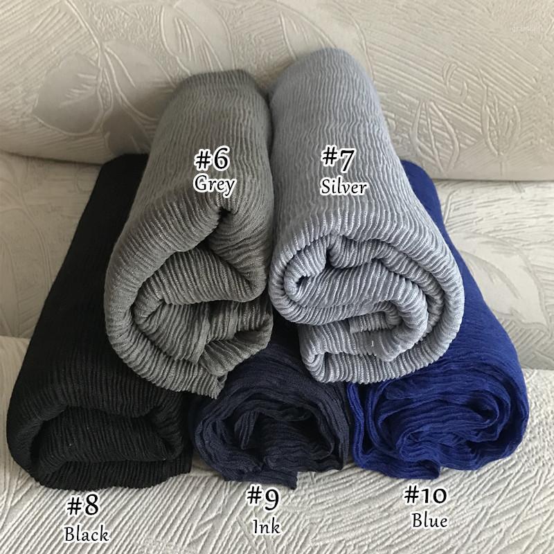 Scarves Fashion Wrinkle Viscose Crumpled Hijab Scarf Malaysia Islamic Women Long Shawl Crinkled Head Muslim Headband 1pc 90*180cm, Blue;gray
Scarves Fashion Wrinkle Viscose Crumpled Hijab Scarf Malaysia Islamic Women Long Shawl Crinkled Head Muslim Headband 1pc 90*180cm, Blue;gray