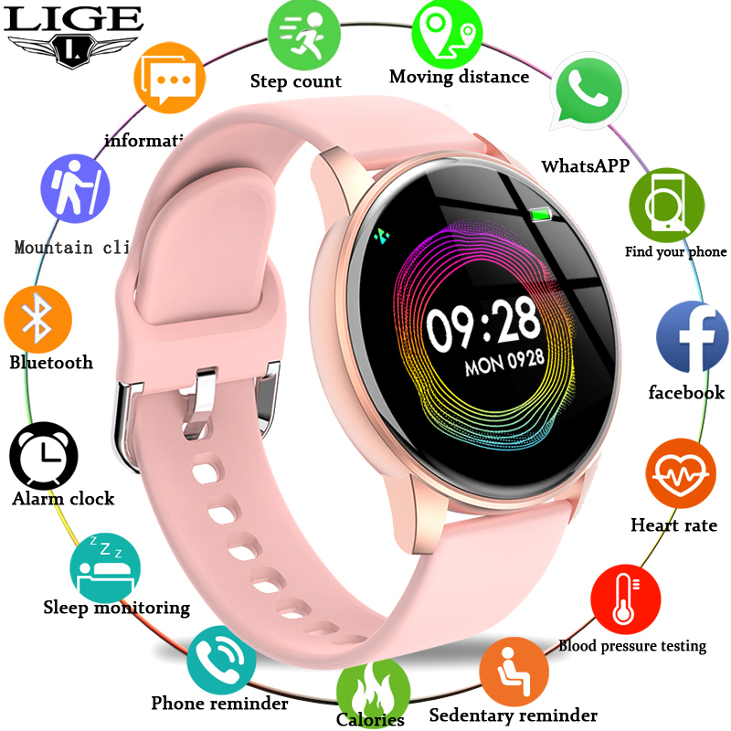 2021 New smart watch women Sleep Blood pressure heart rate monitor SmartWatch Men for iphone and Android reloj inteligente +Boxg, Black
2021 New smart watch women Sleep Blood pressure heart rate monitor SmartWatch Men for iphone and Android reloj inteligente +Boxg, Black