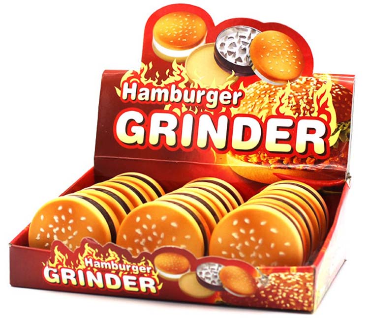 3 Layers Smoking Accessories Zinc Metal Hamburger Herb Grinder Herbal Tobacco Grinders Mill Muller Crusher Smoke Cigarette
3 Layers Smoking Accessories Zinc Metal Hamburger Herb Grinder Herbal Tobacco Grinders Mill Muller Crusher Smoke Cigarette