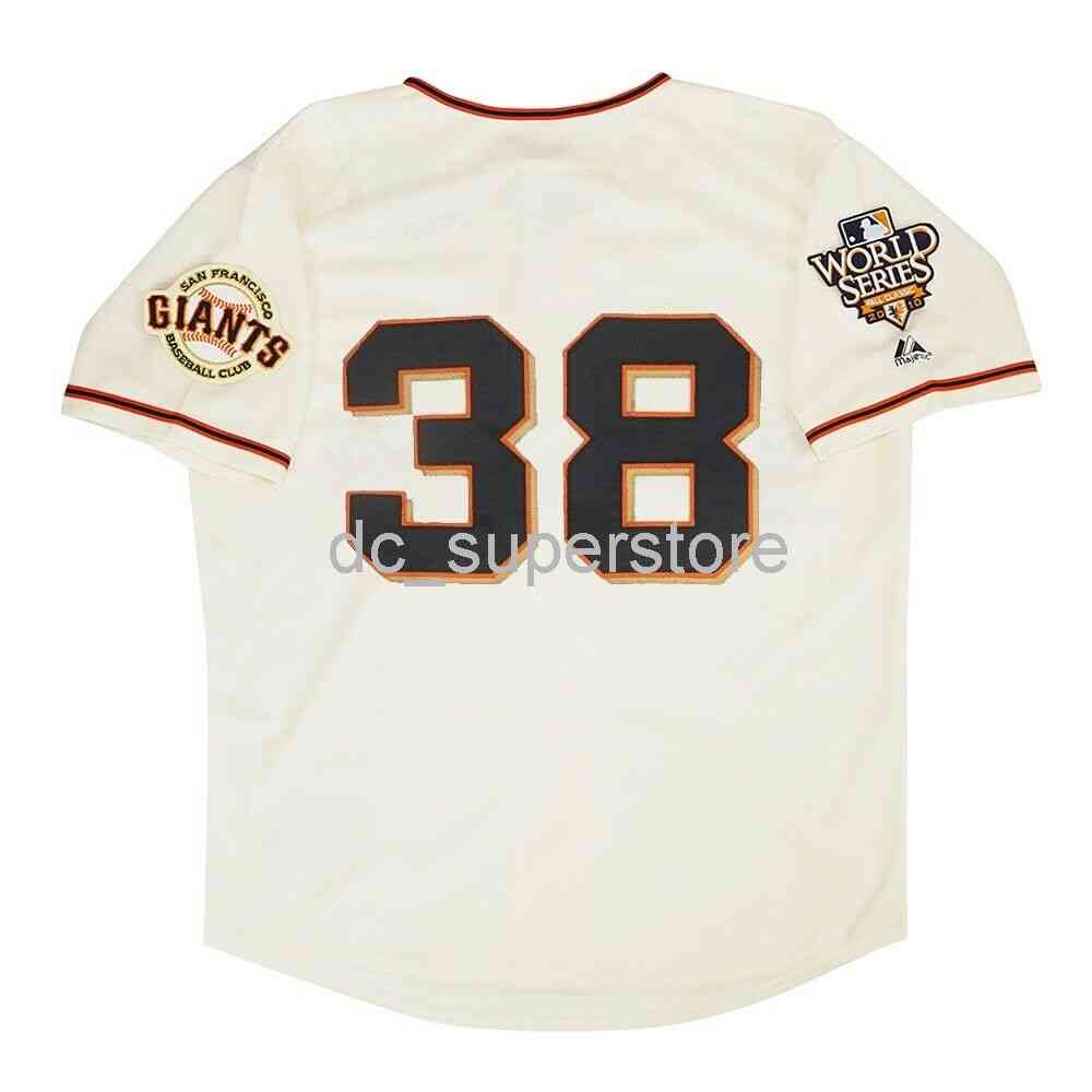 Custom sewing Brian Wilson 2010 San Francisco Cream Home World Series Jersey Men Women Youth Baseball Jersey -6XL
Custom sewing Brian Wilson 2010 San Francisco Cream Home World Series Jersey Men Women Youth Baseball Jersey -6XL