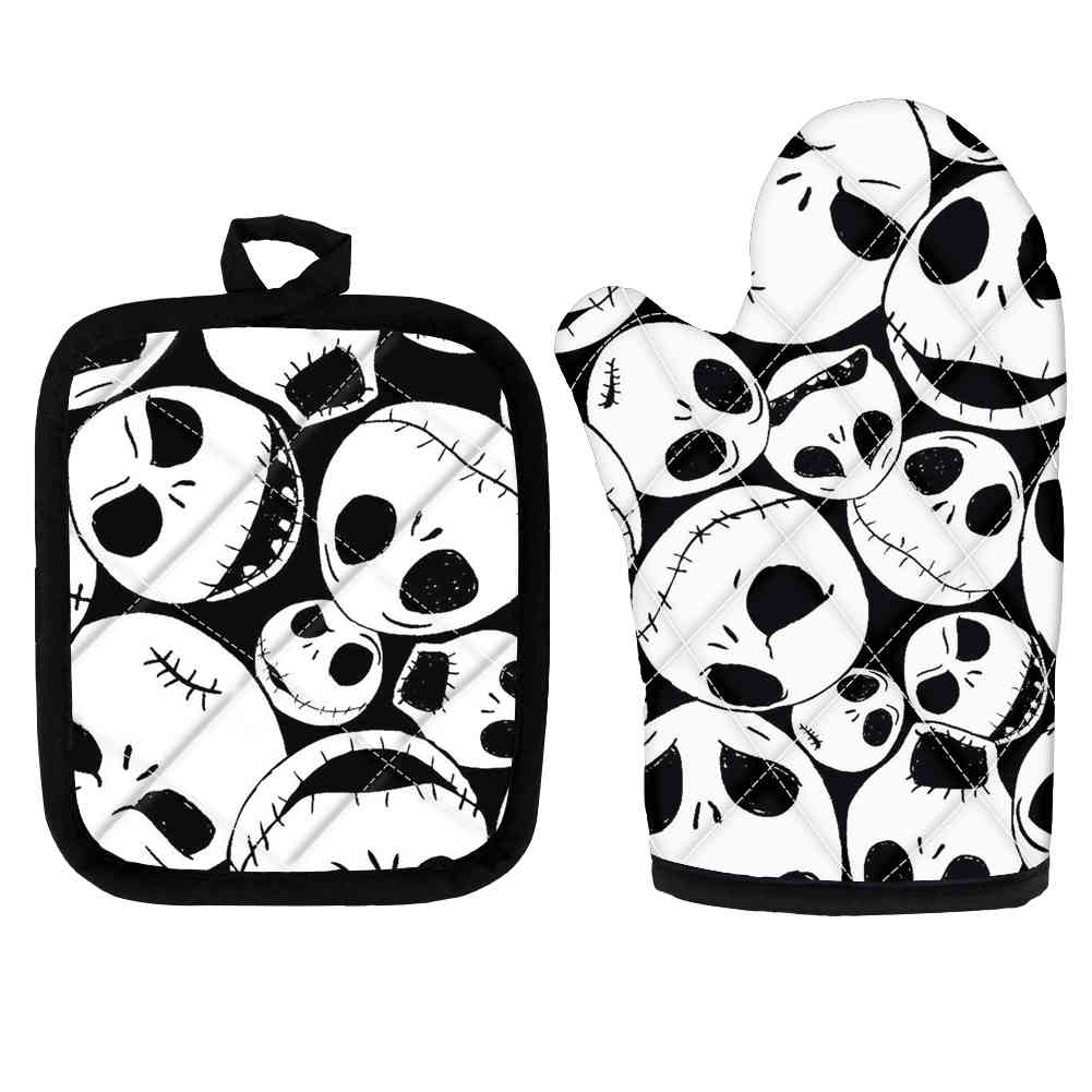 Nightmare Before Christmas Design Polyester Glove Heatproof Mitten Oven Mitts and Potholder mat for Kitchen News
Nightmare Before Christmas Design Polyester Glove Heatproof Mitten Oven Mitts and Potholder mat for Kitchen News
