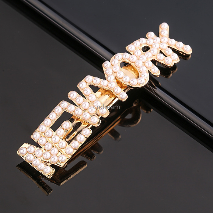Gold Wolrd City LONDON NEWYORK Paris Milan Hair Clip Hairdress Pearl Barrettes Clips Bobby Pin for Women Children Fashion Jewelry Will and Sandy, Golden;silver
Gold Wolrd City LONDON NEWYORK Paris Milan Hair Clip Hairdress Pearl Barrettes Clips Bobby Pin for Women Children Fashion Jewelry Will and Sandy, Golden;silver