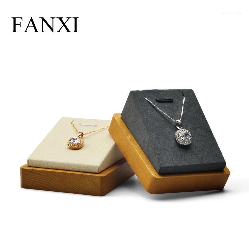 Jewelry Pouches, Bags FANXI Solid Wood Necklace Display Stand With Microfiber Pendant Holder Cream-white & Dark Gray Exhibition, Pink;blue
Jewelry Pouches, Bags FANXI Solid Wood Necklace Display Stand With Microfiber Pendant Holder Cream-white & Dark Gray Exhibition, Pink;blue