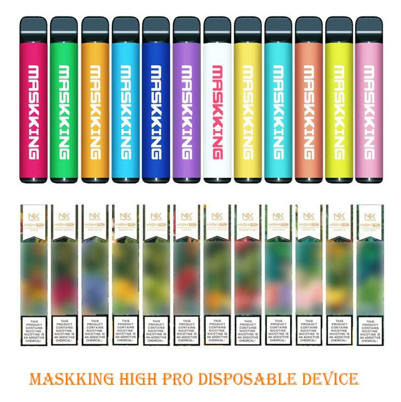 Maskking High Pro Disposable Device Russia Version 1000 puffs 600mAh 3.5ml Pre-filled Cartridges E Cigarette PK Air Bar Lux GT BANG XXL PUFF
Maskking High Pro Disposable Device Russia Version 1000 puffs 600mAh 3.5ml Pre-filled Cartridges E Cigarette PK Air Bar Lux GT BANG XXL PUFF