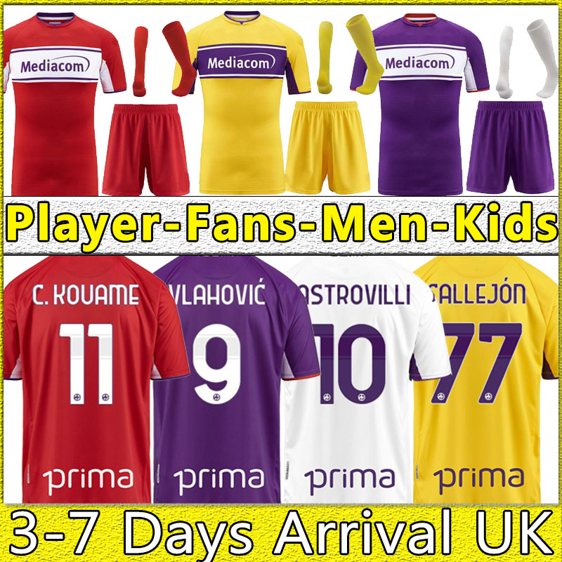 2021 2022 FIORENTINA soccer jerseys RIBERY CALLEJON PRINCE PEZZELLA CHIESA 21 22 Football Shirts VLAHOVIC maillot de foot uniform kids set socks goalkeeper suit, Third kit
2021 2022 FIORENTINA soccer jerseys RIBERY CALLEJON PRINCE PEZZELLA CHIESA 21 22 Football Shirts VLAHOVIC maillot de foot uniform kids set socks goalkeeper suit, Third kit
