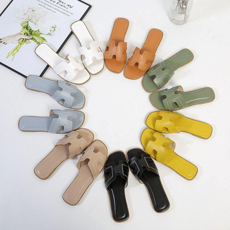 Designer Slippers Summer Comfort Flat Women's Outdoor Slides Female PU Leather Square Toe Footwear Ladies Beach Shoes, Black
Designer Slippers Summer Comfort Flat Women's Outdoor Slides Female PU Leather Square Toe Footwear Ladies Beach Shoes, Black