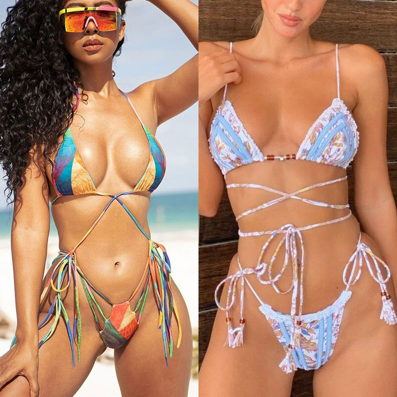 Rinabe Bandage Bikni 2021 Biquini Thong Floral Print Swimsuit Women Bathing Suit Hollow Out Bikini Set String Swimwear Micro
Rinabe Bandage Bikni 2021 Biquini Thong Floral Print Swimsuit Women Bathing Suit Hollow Out Bikini Set String Swimwear Micro