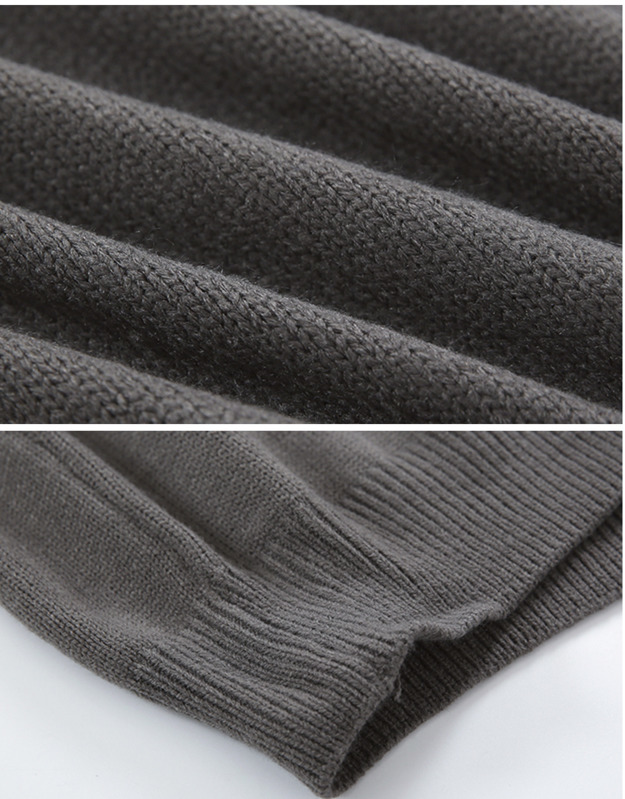 IEFB Loose V-Neck Sweater Men's Fashion Autumn Winter Korean Trend Thickened Bottomed Kintwear Oversized Clothes Male 9Y4492 210524