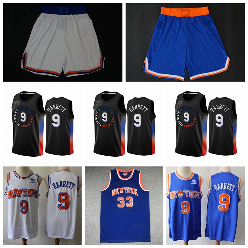 NewYork Knicks Throwback Basketball Jersey Patrick 33 Ewing Walt 10 Frazier R.J. 9 Barrett Shorts Jerseys Blue 0506, Nk logo
NewYork Knicks Throwback Basketball Jersey Patrick 33 Ewing Walt 10 Frazier R.J. 9 Barrett Shorts Jerseys Blue 0506, Nk logo