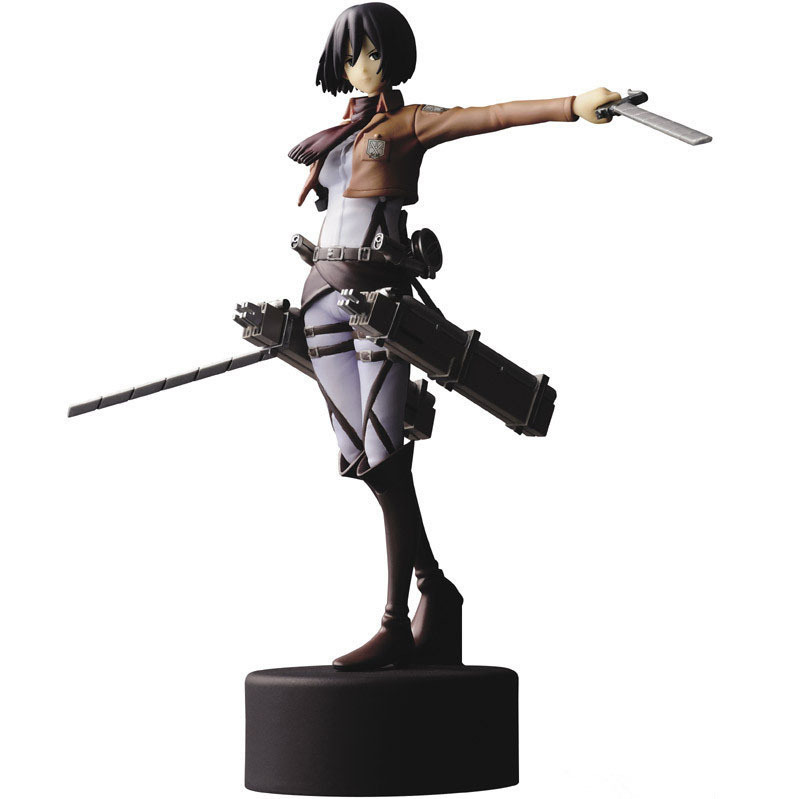 14cm Anime Attack On Titan Mikasa Ackerman Action Figure PVC Figure Collectible Model Toy Doll Gift For Kids X0503, Khaki
14cm Anime Attack On Titan Mikasa Ackerman Action Figure PVC Figure Collectible Model Toy Doll Gift For Kids X0503, Khaki