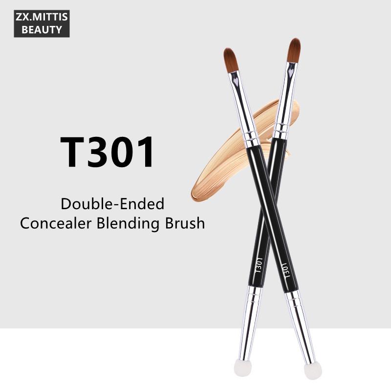 Makeup Brushes T301 Concealer Precision Eye Nose Sponge Smudge Blending Beauty Brush