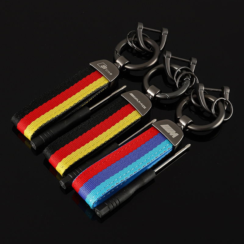 m Tricolor Sports Standard Mercedes Benz Amg Audi Sline Ribbon Car Modified Key Chain Pendant, Slivery;golden
m Tricolor Sports Standard Mercedes Benz Amg Audi Sline Ribbon Car Modified Key Chain Pendant, Slivery;golden