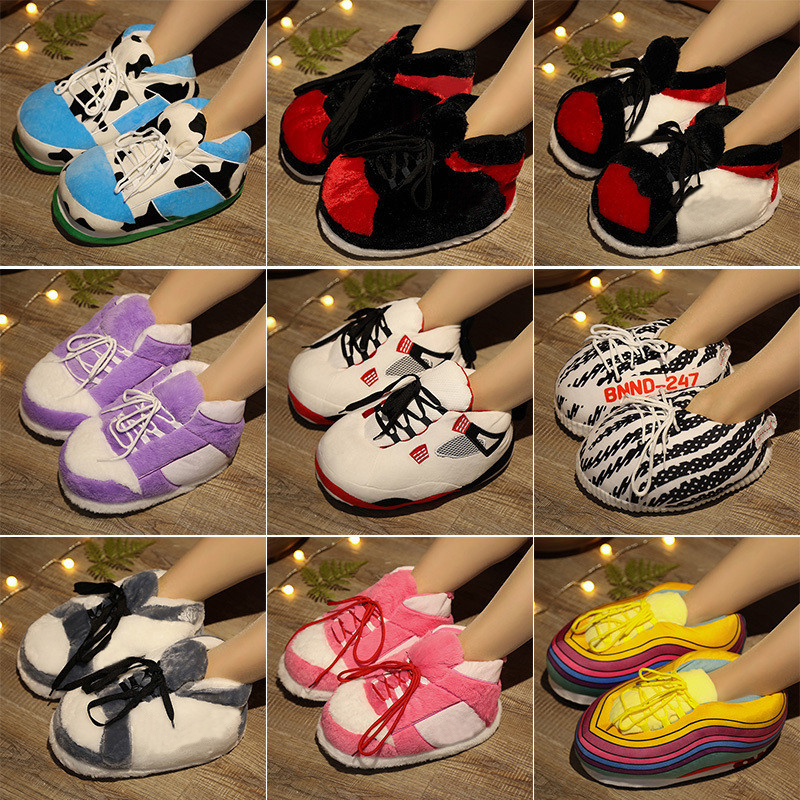 Fashion Designer Slippers for Men Women House Home Indoor Outdoor Winter Slides Novelty Slipper size 36-44 Soft Anti-slip Keep Warm Shoes, Item #1
Fashion Designer Slippers for Men Women House Home Indoor Outdoor Winter Slides Novelty Slipper size 36-44 Soft Anti-slip Keep Warm Shoes, Item #1