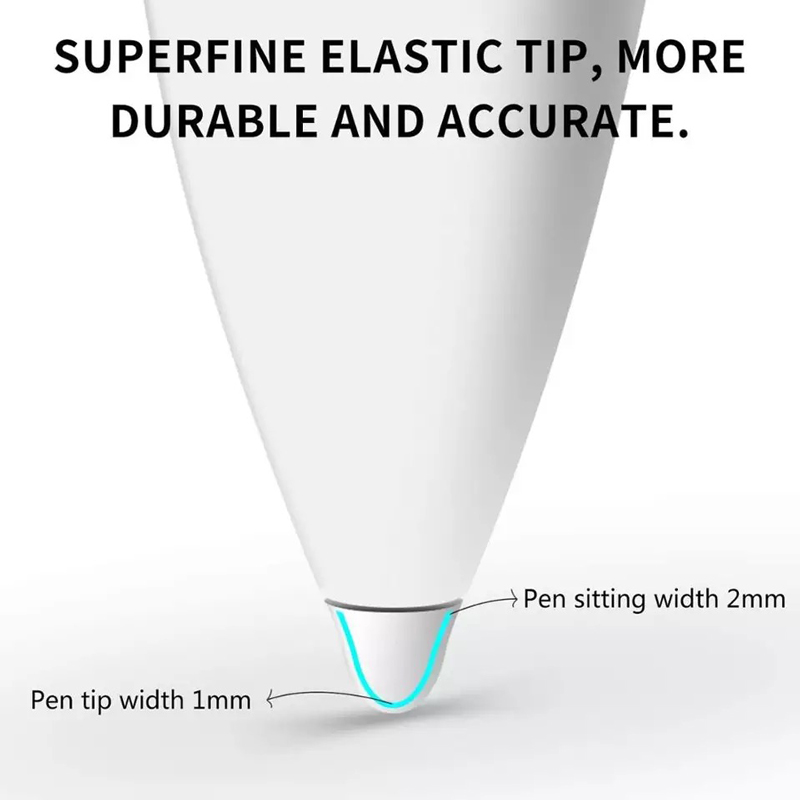 Table Pen Tip 8 Pack Sensitive Nib Extra iPad Pencil Tips for iPad Pro iPad Mini Air