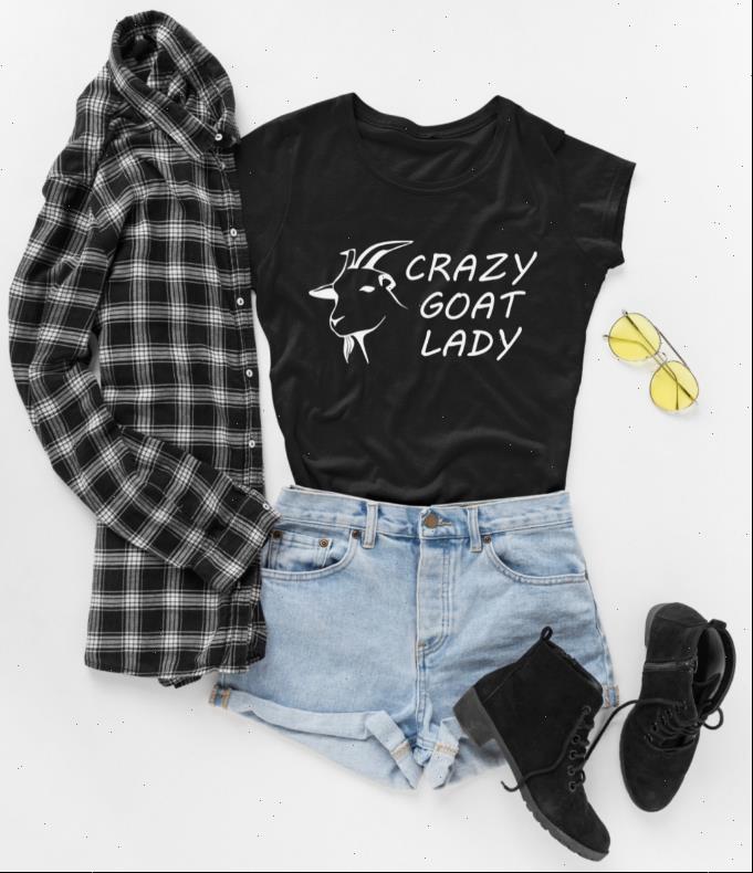 crazy women t shirt goat lady print tshirt cotton casual for girl tee hipster drop ship y 101, White
crazy women t shirt goat lady print tshirt cotton casual for girl tee hipster drop ship y 101, White