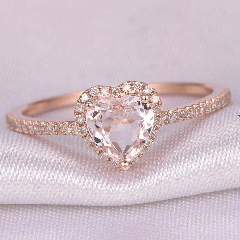 Wedding Rings Fashion Crystal Heart Shaped For Women Rose Gold Ladies Engagement Jewelry Party Gifts Accessories, Slivery;golden
Wedding Rings Fashion Crystal Heart Shaped For Women Rose Gold Ladies Engagement Jewelry Party Gifts Accessories, Slivery;golden