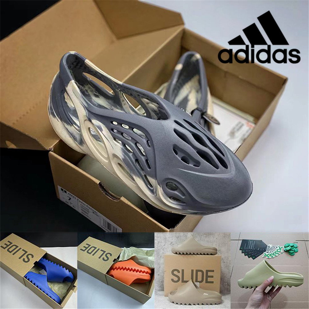 Kanye West Slides Sandals Mens Slippers Resin Pure Triple Black Bone Foam Runner Moon Grey Ararat Desert Sage Womens Designer Sandal With Box Sliders 36-47
Kanye West Slides Sandals Mens Slippers Resin Pure Triple Black Bone Foam Runner Moon Grey Ararat Desert Sage Womens Designer Sandal With Box Sliders 36-47