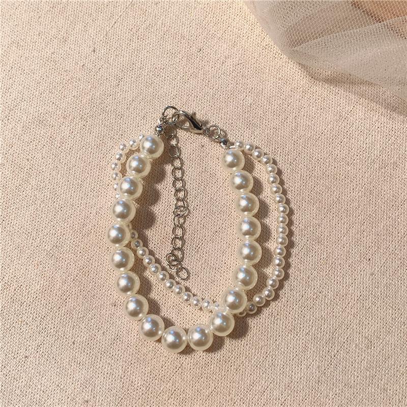 Beaded, Strands Fashion Round Bead Bracelet Women Double Temperament All-match Girlfriend Hand Jewelry
Beaded, Strands Fashion Round Bead Bracelet Women Double Temperament All-match Girlfriend Hand Jewelry