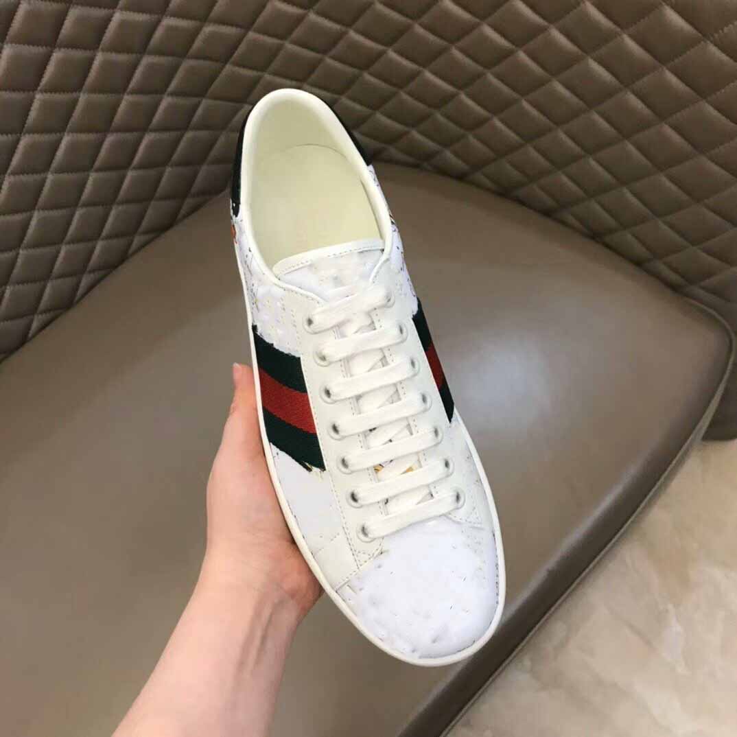 2022 Luxury Designer Men Women Casual Shoes Low Flat Leather Sneakers Ace Bee Stripes Shoe Walking Sports Trainerss 14-514, Black
2022 Luxury Designer Men Women Casual Shoes Low Flat Leather Sneakers Ace Bee Stripes Shoe Walking Sports Trainerss 14-514, Black