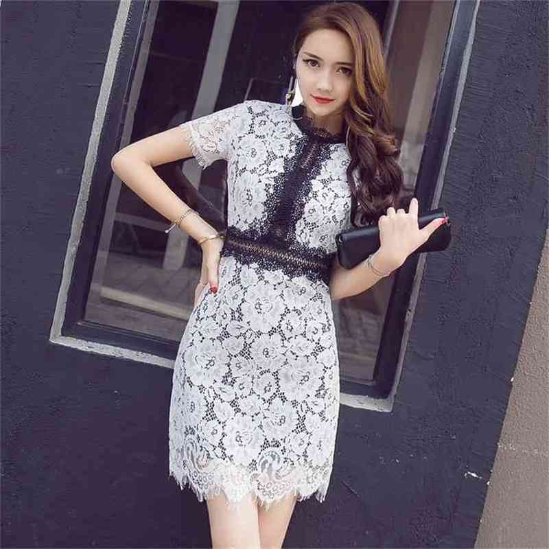 White Patchwork Lace Dress Women Party es female vestidos Elegant Ladies Bodycon short Sleeve Mini 210519, Green
White Patchwork Lace Dress Women Party es female vestidos Elegant Ladies Bodycon short Sleeve Mini 210519, Green