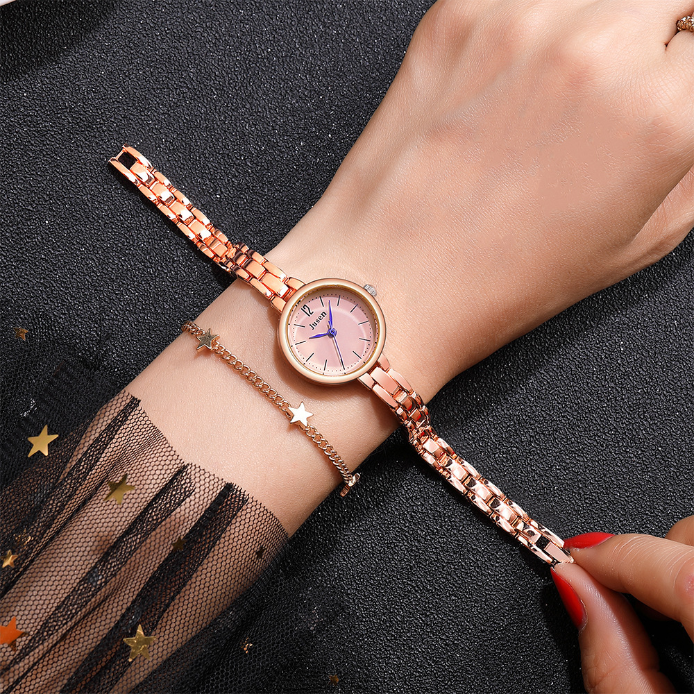 Elegant Watches for Ladies Big Sales Fashion Designers Women Students Steel Belt Small Casual Bracelet Watch Spot One-Piece Starting Outdoor Batch Wristwatches, Rose gold black surface
Elegant Watches for Ladies Big Sales Fashion Designers Women Students Steel Belt Small Casual Bracelet Watch Spot One-Piece Starting Outdoor Batch Wristwatches, Rose gold black surface