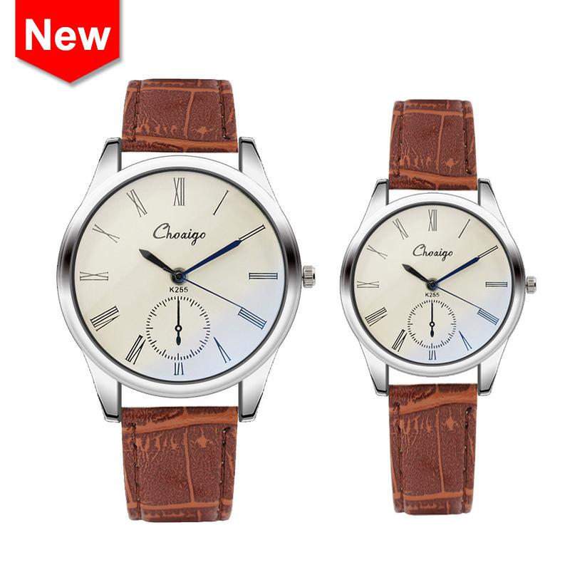Blue Pointer Lover Watches Luxury High Gloss Glass Retro Roman Numerals Couple Watch Gift Men Women Leather WristWatch Reloj Wristwatches, Slivery;brown
Blue Pointer Lover Watches Luxury High Gloss Glass Retro Roman Numerals Couple Watch Gift Men Women Leather WristWatch Reloj Wristwatches, Slivery;brown
