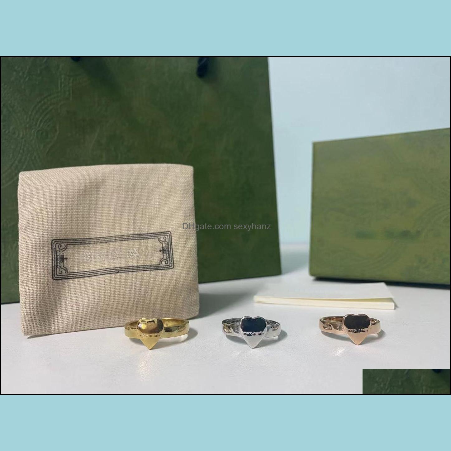 Band Jewelrydesigner Fashion Heart Rings For Women Original Design Great Quality Love Shaped Ring With Box 1Pcs Nrj Drop Delivery 2021 Vez2J
Band Jewelrydesigner Fashion Heart Rings For Women Original Design Great Quality Love Shaped Ring With Box 1Pcs Nrj Drop Delivery 2021 Vez2J