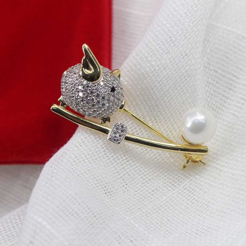 HEF jewelry original interesting pig Brooch femininity badge pin accessories 925 Silver
HEF jewelry original interesting pig Brooch femininity badge pin accessories 925 Silver