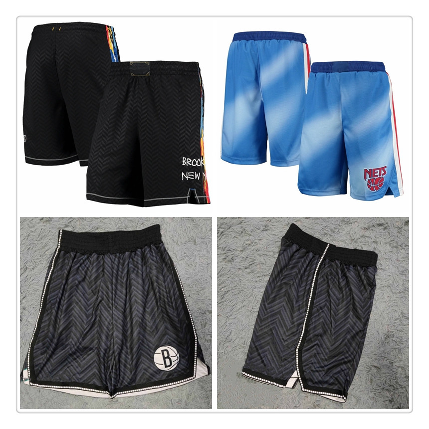 Brooklyn Nets Men City 2020-21 Black Edition Blue Swingman Pants Basketball Shorts, White;black
Brooklyn Nets Men City 2020-21 Black Edition Blue Swingman Pants Basketball Shorts, White;black