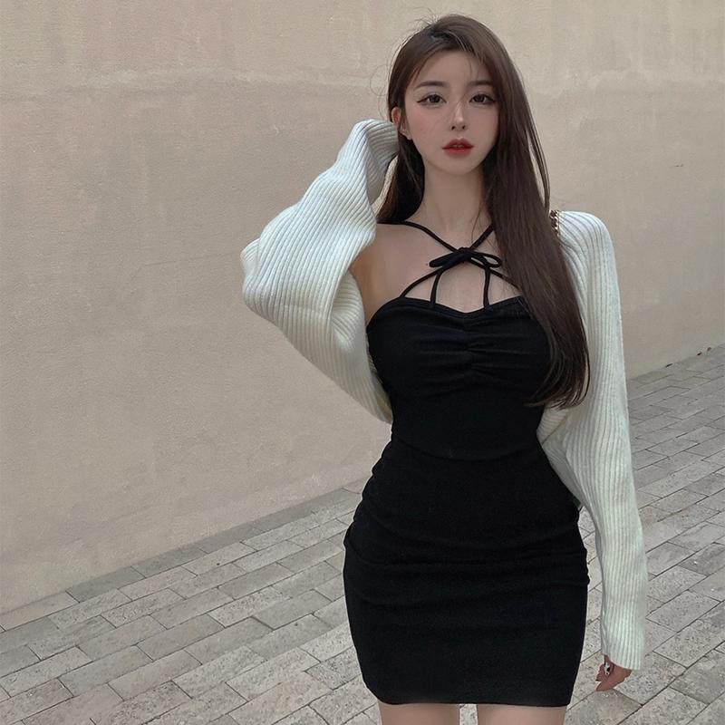 Women's Knits & Tees Y2KY2KJapan Style Sweater With Dress 2 Pieces Women Short Slim Shawl Tops 2021 Autumn And Winter Outer White Cardigan J, Apricot-cardigan
Women's Knits & Tees Y2KY2KJapan Style Sweater With Dress 2 Pieces Women Short Slim Shawl Tops 2021 Autumn And Winter Outer White Cardigan J, Apricot-cardigan