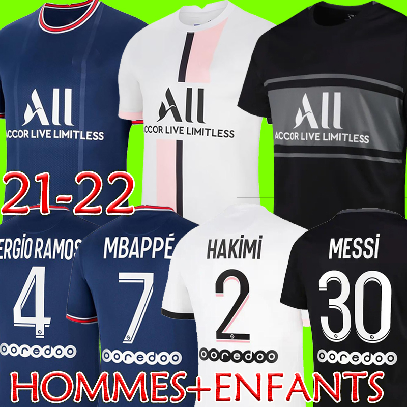 MESSI SERGIO RAMOS Soccer Jerseys HAKIMI MBAPPE Maillots De 2021 2022 Uniforms MARQUINHOS VERRATTI Men Kids Football Kit 21 22 Shirt Enfants Maillot foot, 2122 home kids
MESSI SERGIO RAMOS Soccer Jerseys HAKIMI MBAPPE Maillots De 2021 2022 Uniforms MARQUINHOS VERRATTI Men Kids Football Kit 21 22 Shirt Enfants Maillot foot, 2122 home kids